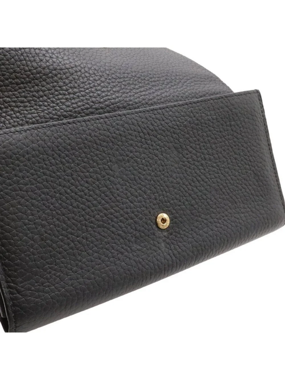 Louis Vuitton Portefeuille Capucines Bifold Wallet Taurillon Leather Noir Black